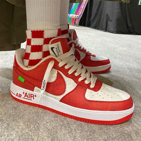 louis vuitton red air force 1|louis vuitton air force 1 low.